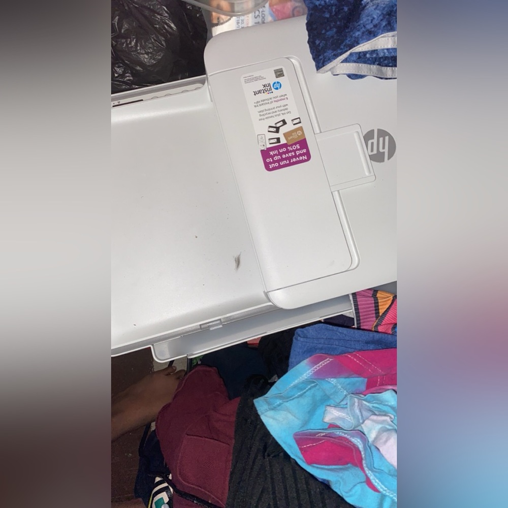 Tv and printer
